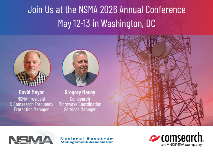 Join Comsearch at the NSMA 2026 Annual Conference