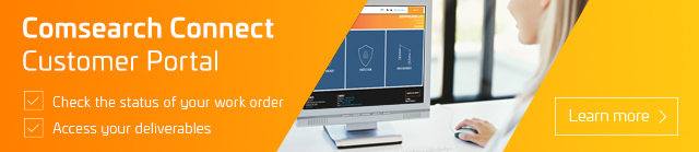 Comsearch Connect Customer Portal