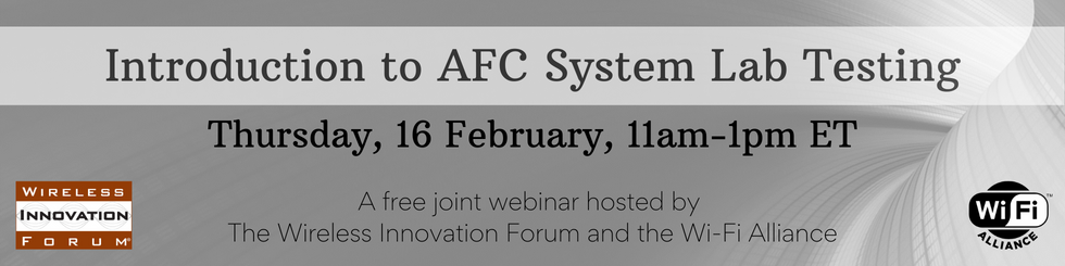 AFC System Lab Testing Webinar
